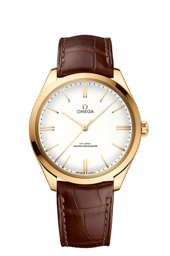 Omega De Ville Trésor Master Chronometer Yellow Gold / White Enamel